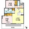 エルブ・ソヴァージュの間取り画像