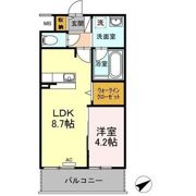 四季荘の間取り画像