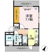 D-room本荘の間取り画像