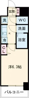 ファステート東大阪アダマスの間取り画像