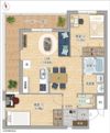 T様共同住宅の間取り画像