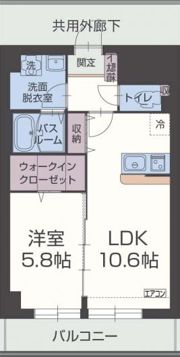 デル・スールの間取り画像