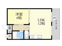 ロイヤルハイツ古川の間取り画像