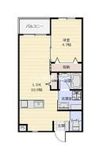 M様共同住宅の間取り画像