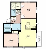 シャーメゾン ルラシオンの間取り画像
