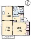 第7ダイカクハイツの間取り画像