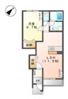 グランディア赤塚の間取り画像