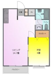 Leono166の間取り画像
