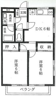 パーク茅ヶ崎館の間取り画像