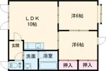 アパートメントプロム美園の間取り画像
