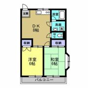 メゾン川瀬の間取り画像