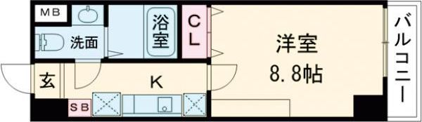 ソレイユ豊Part-1の間取り画像
