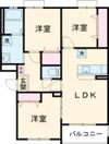 Muu.朽網駅北の間取り画像