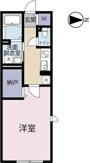 WEST FIELDの間取り画像