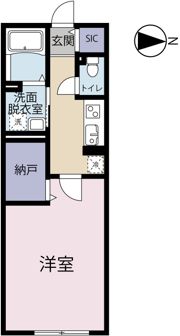 WEST FIELDの間取り画像