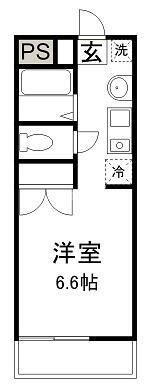 プリズム6番館の間取り画像