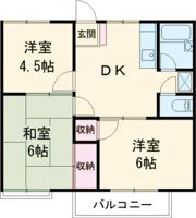 ファミーユ橋本3の間取り画像