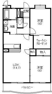 エトワール葵の間取り画像