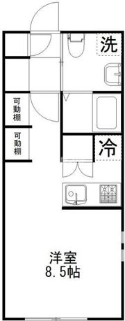 ティーズハイツ東習志野の間取り画像