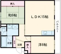 ヴィルドミール富雄の間取り画像