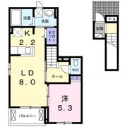 オーリジェールの間取り画像