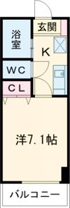 少林寺町東エヌエム・サンカンテ・ヌフの間取り画像