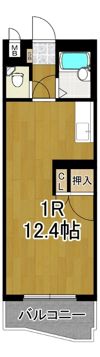 ロイヤルハイツ和白の間取り画像