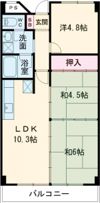 コスタデル明石の間取り画像