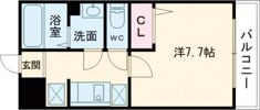 旗塚レジデンスの間取り画像