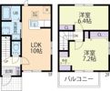 フォーリアテラスⅡBの間取り画像