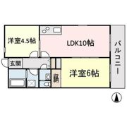 コーポパルテナの間取り画像