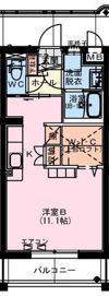 （仮称）木花YMマンションの間取り画像