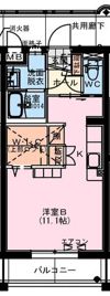 （仮称）木花YMマンションの間取り画像