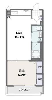 ピアコート Bの間取り画像