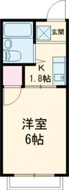 シティハイム池上の間取り画像