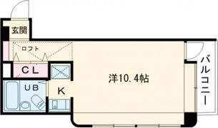 宝殿駅前ヤングパレスの間取り画像
