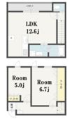 Imagawa Mid Garden Suiteの間取り画像