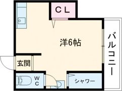 元町北ハイツの間取り画像