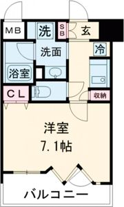 アーバンウェル茨木の間取り画像