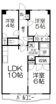 シャルマン島村の間取り画像
