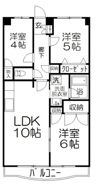 シャルマン島村の間取り画像