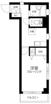 コンフォート日暮里の間取り画像
