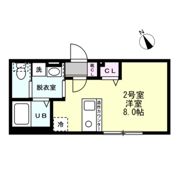 ベイルーム本厚木ルミナスの間取り画像