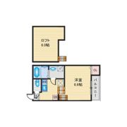 ハーモニーテラス生駒町の間取り画像