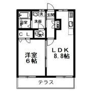 ハイツボヌール B棟の間取り画像