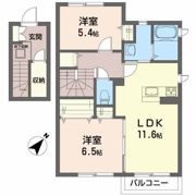 シャーメゾン さつきの間取り画像
