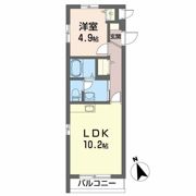 MAISON・MAST城南の間取り画像