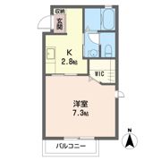 メゾンフルールの間取り画像