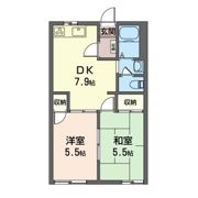 ティーズ コート Bの間取り画像