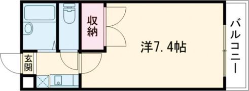 カルム三条町の間取り画像
